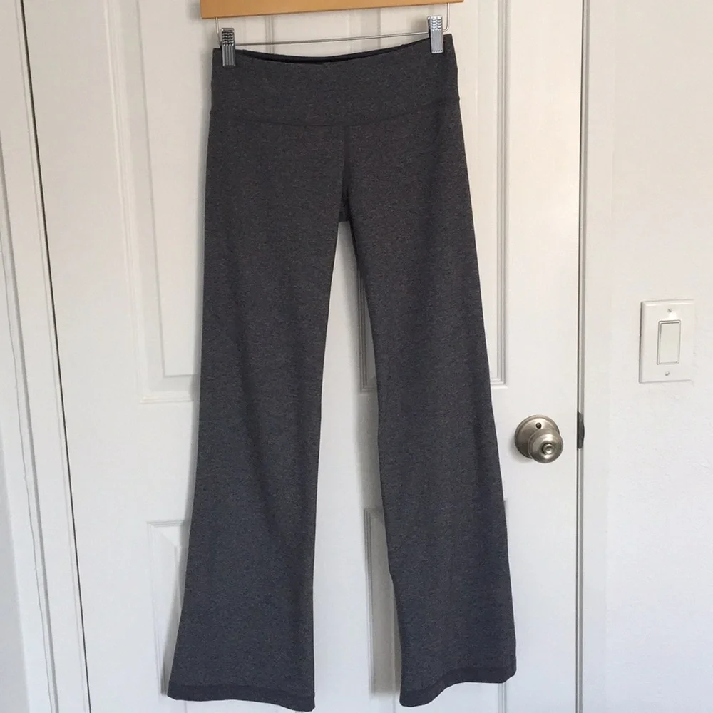 Lululemon gray reversible groove Pants